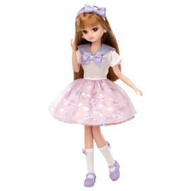 Takara Tomy Licca TAKARA TOMY "Licca-chan Dress LW-09 Yuenchi Yumekawa Dress-up Doll, Pretend Play, Toy, Ages 3 and Up, Passed Toy Safety Standards, ST Mark Certified