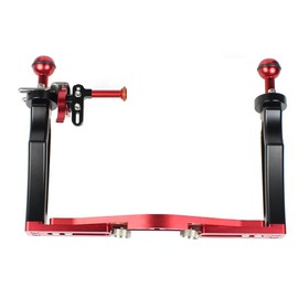 CS PRIORITY Dual Handle Tray Stabiliser Rig Diving Kit Underwater Case Holder Stabiliser for Action Camera Photo Accessories