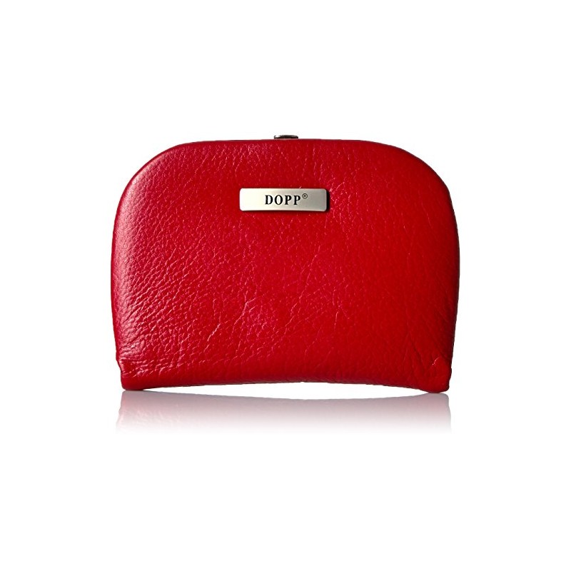 Buxton Framed Manicure Set, Dark Red