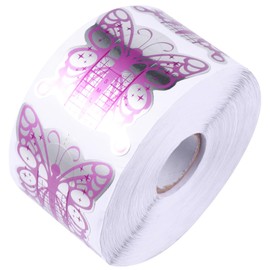 Healeved Nail Art Guide Forms Durable Paper Nail Extensions Kit for Salon Home Use Convenient Manicure Tools for Women