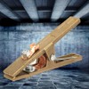 Welding Ground Clamp, 260/300/500A Brass A Shape Earth Clamp for