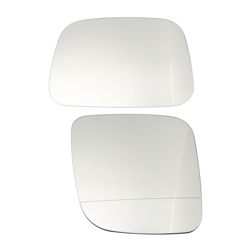 1 Pair Rearview Mirror Heated Glass 7E1857522 Left Right Replacement