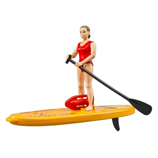 Bruder bWorld Lifeguard with Paddleboard