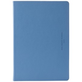 MiGoals - 2025 Classic Goal Digger Diary - Daily - B5 - Soft Cover - Boxed - Element Blue