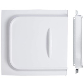 RV Screen Door Slide, ELEFOCUS Camper Screen Door Slider Panel and Handle Slider for RV, Trailer, Camper, Cargo Trailer, Motor Home, 12" x 12"