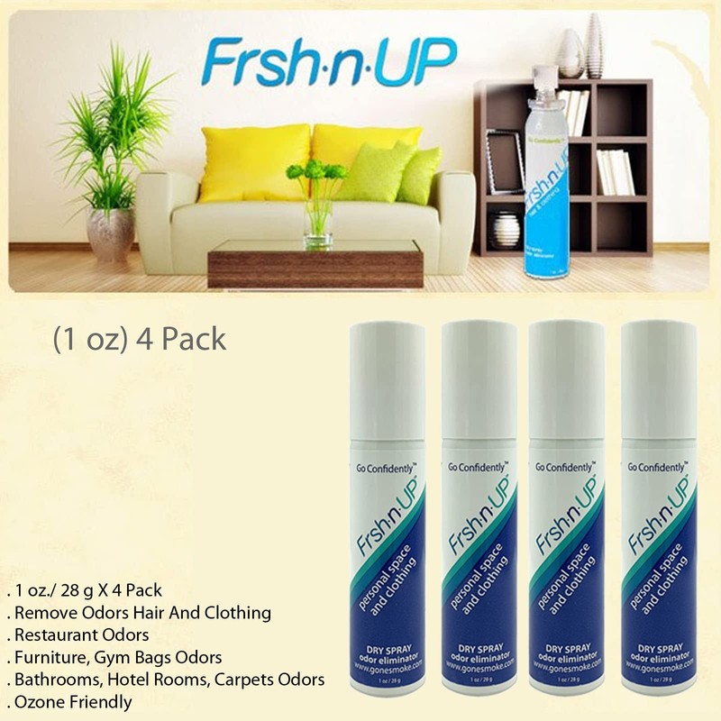 Frsh N Up Hair And Clothing Dry Spray Odor Eliminator,