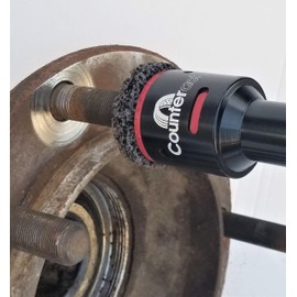 Counteract HBR22 HUB Hero 22mm Quick-Change Wheel and Hub Aluminum Oxide-Infused Abrasive Stud Cleaning Inserts, Surface Rust and Debris on Wheels, Hubs, Drums, Rims, 2pk