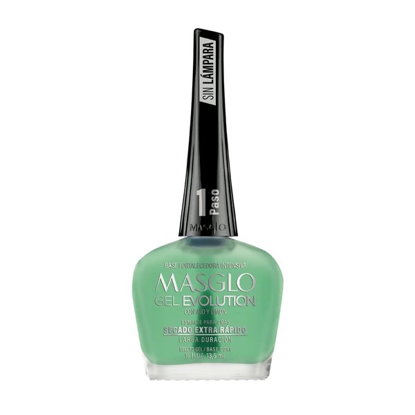 Masglo Gel Evolution Base Coat Fortalecedora Ajo y Limón 13,5mL