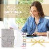 A6 Binder Budget Book Portable Marble Grain Notebook PU Leather