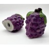 Fruit Shaped Ceramic Salt & Pepper Shaker Set with Green