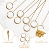 CertBuy 200PCS Metal Wire Floral Place Card Holder