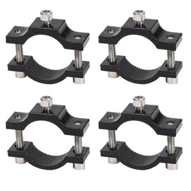 YFFSFDC Handlebar Holder, No Drilling Required, Bike LED Work Light Bracket, Fog Lamp, Compatible with Φ18-Φ30mm, Front Light, Auxiliary Light, Bracket, Stand, Pipe, Pinch-Mount Type, Easy