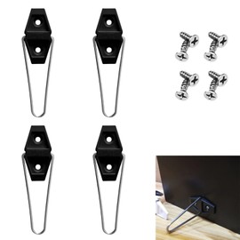 4 Pcs Picture Stand,Photos stands,Picture Frame Stands,Photo Frame Stand,Pictures Stands,Pictures Holder,Photo Frame Display Accessories,Metal Easel Back Support,for Display Craft Fairs,Cookbooks