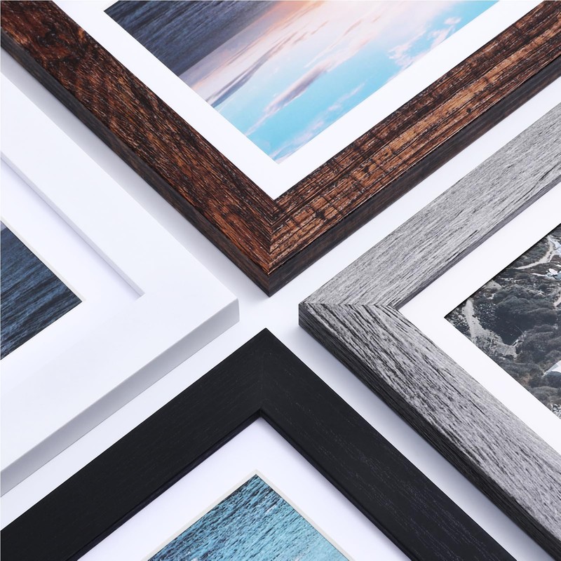 Vittanly 10 Pack Picture Frames Collage Wall Decor, Gallery Wall