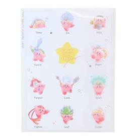 Kirby [Pocket File] Die Cut Cover 2P File / COPY ABILITY