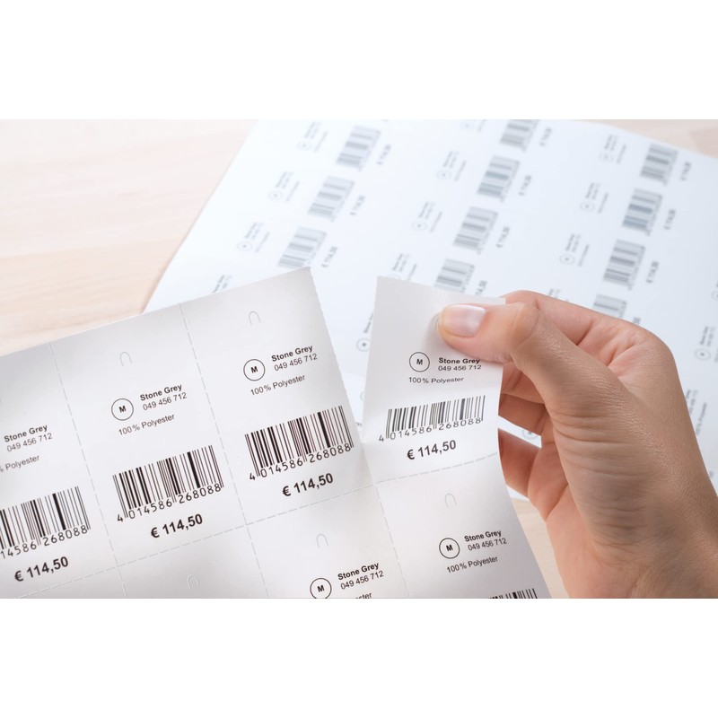 HERMA Printable Name Badge Inserts, 8 Inserts Per A4 Sheet,