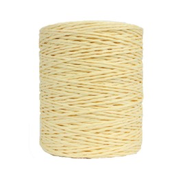 Nature's Cotton Raffia Summer Sun Hat & Beach Bag - Light Yellow, Rayon Raffia - 280 Meters/306 Yards