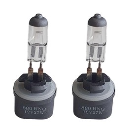 2 PCS Car Halogen Bulb, Headlight Bulbs, Beam Low/High Beam Fog Light Replacement (H27-1 12V 27W PG13)