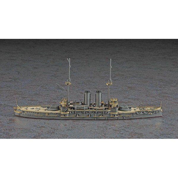 Hasegawa QG60 1/700 Japanese Navy Battleship Mikasa Wooden Deck