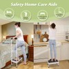 Medical Step Stool with Handle for Elderly Bed Steps for