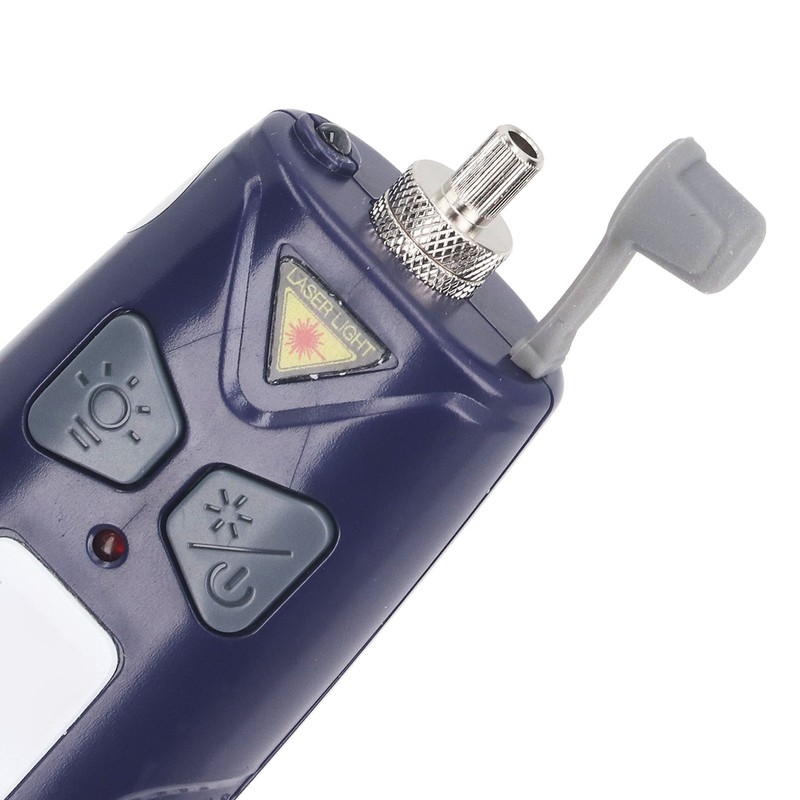 Visual Fault Locator 30km Rechargeable Portable Fiber Optic Source Tester