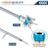 Create idea 6pcs Screw Ring Removable Screwdriver Ring Alloy Screwdriver