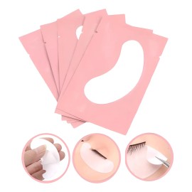 50 Pares Parches Empaque Hidrogel Para Ojos Pestañas Mink Rosa 1 Cm 2 Mm