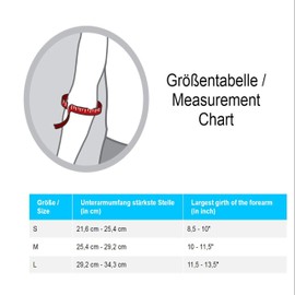 LP SUPPORT SL51 Performance Arm Warmers, Arm Sleeve, Elbow Pads, Forearm Bandage, Power Shooter, Sports Sleeve, Size: S, Colour: 1 x Red, 1 x red