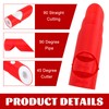LYPPUL Pipe Lagging Insulation Foam Cutter Tool for 15mm, 22mm,