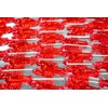 Watermelon Lobster Lollipops, 3.5 inches tall Large Candy, Red, 25