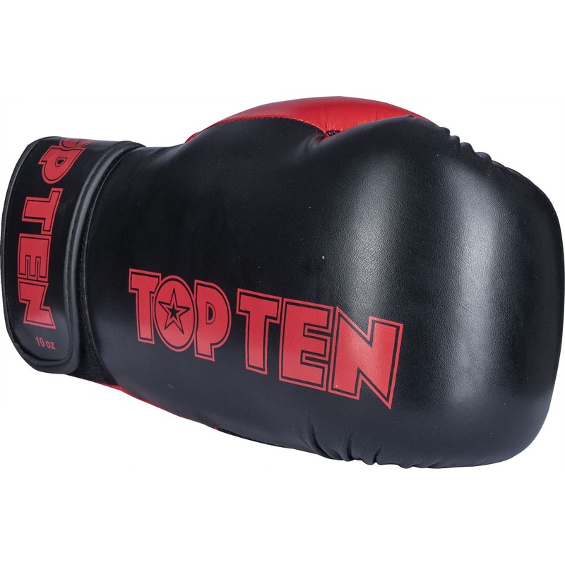TopTen XLP Unisex Gloves, unisex, 2268-9414, black/red, 14 oz