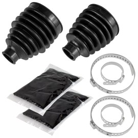 Caltric Front Outer & Inner CV Axle Boot For Honda Pioneer 700 SXS700M2 17-2022