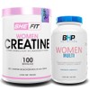 BHP SHE FIT WOMEN CREATINE 500G + BHP BLUE WOMEN