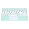 Touch Wireless Keyboard Round Keycaps Ergonomic Design Ultra Thin Smart