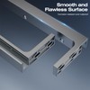 Heavy Duty Fixed Glass Clamp Support Bracket for Frameless Shower