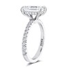 Bo.Dream Emerald Cut 2ct Cubic Zirconia Engagement Rings For Women