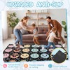 Dunzy 5x7 ft Pastel Smile Face Classroom Carpet Elementary Educational