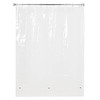 Utopia Alley 3G Clear PEVA Shower Liner - Clear PEVA