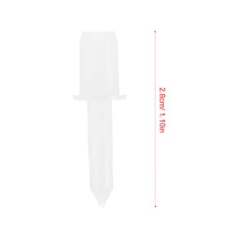 OSALADI Plastic Blinds Repair Pins 80pcs Shutter Replacement Pins Staple Tool for Window Shutter Repair