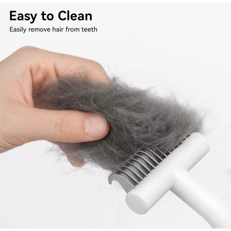 Aumuca Cat Brush for Long Haired Cats, Deshedding Tool and