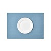 DAPU Linen Place Mats, Set of 6, 100% Pure Linen,