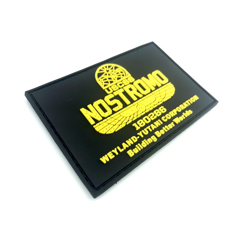USCSS Nostromo Alien Weyland Yutani Airsoft Paintball PVC Morale Patch