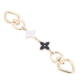 XPEX Bag Charms 15 cm Bag Extension Chain Strap Extension Bag Chain Bag Charm Heart Shape Cute Purse Extension Strap Charms Chains for Bag