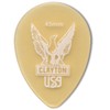 Plektrum Ultem Gold, Small Teartrop 0,45 mm, transparent gold, 12