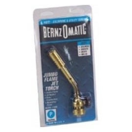 Bernzomatic Torch Head Jumbo Flame, Solid Brass Carded