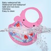 Silicone Cartoon Pattern Baby Bib Infant Waterproof Adjustable Portable Eating