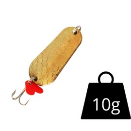 PRO FILSTAR Trout Spoon Set of 2 - Trout Bait with Treble Hook - Blinker Trout & Predator Fishing Lure Set - Catfish & Pike Fishing Bait - Artificial Bait - Wobbler - Fishing Accessories (20, g)