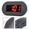 Digital Alarm Clock Bedroom Large Display AM FM Radio LED