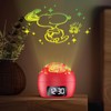 Peanuts Ambient Light Clock with Multi-Alarm – USB-Powered Projection Light