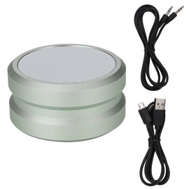 JKR-5 Bluetooth 4.2 IPX7 Waterproof Round Wireless Speaker FM Radio Soundbar(Green)